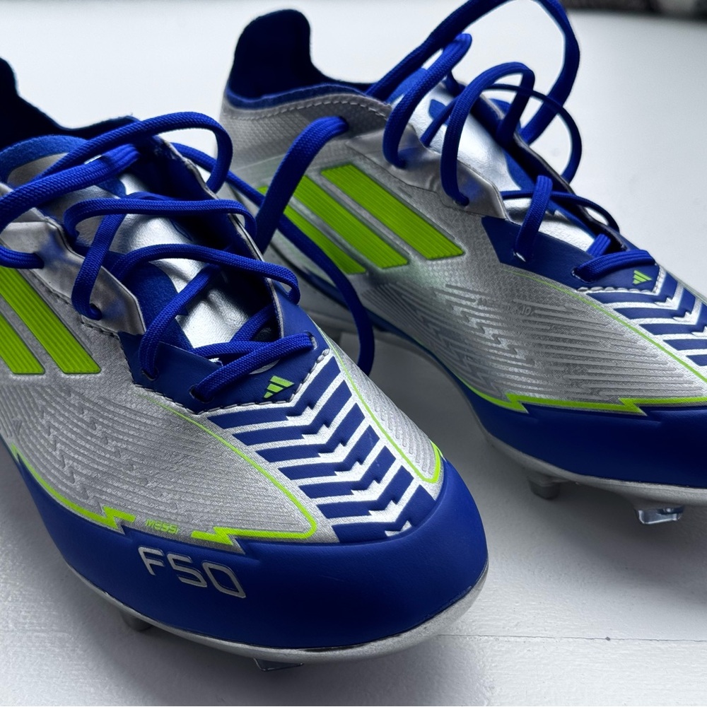 Youth Adidas F50 Elite Messi FG Junior Firm Ground Soccer Cleat NWOT Size 1 US